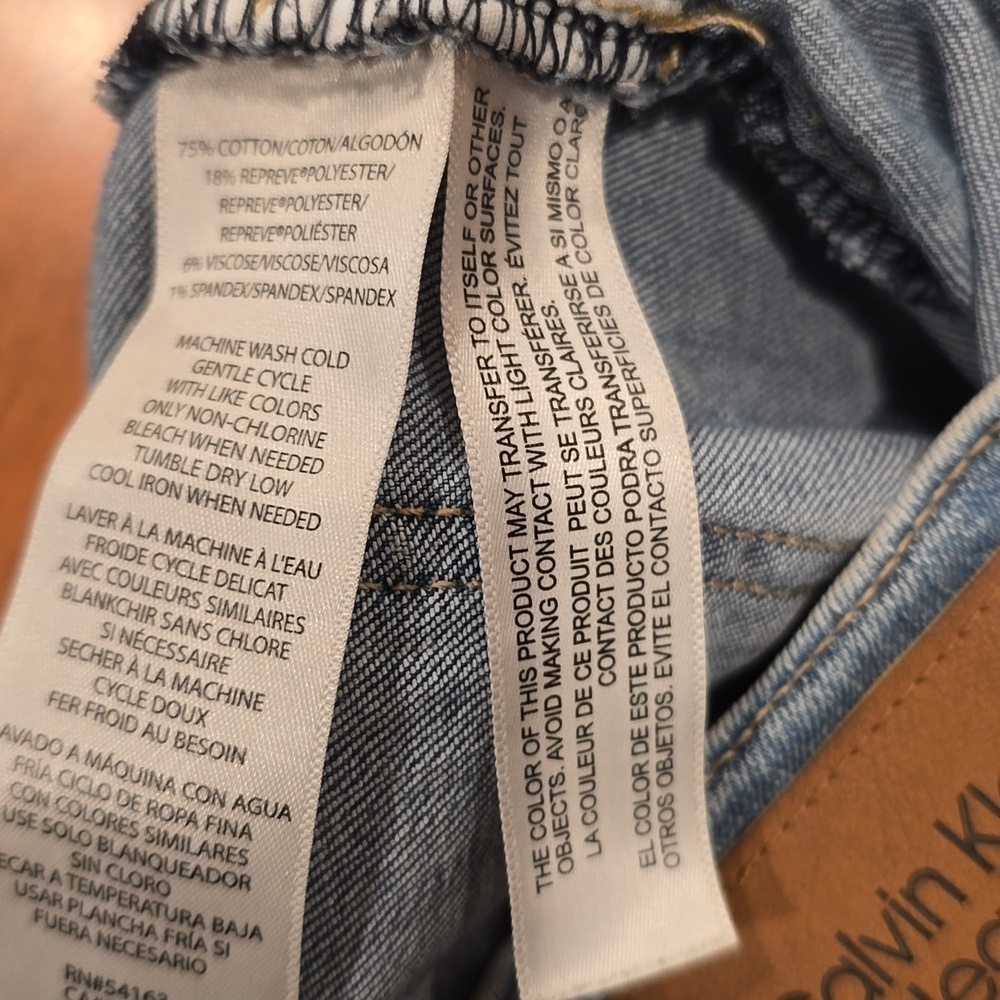 Calvin Klein High Rise Jeggings - Picture 7 of 11